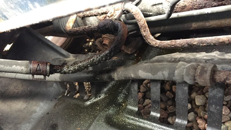 It’s really easy to access to fix compared a a front engined car though!